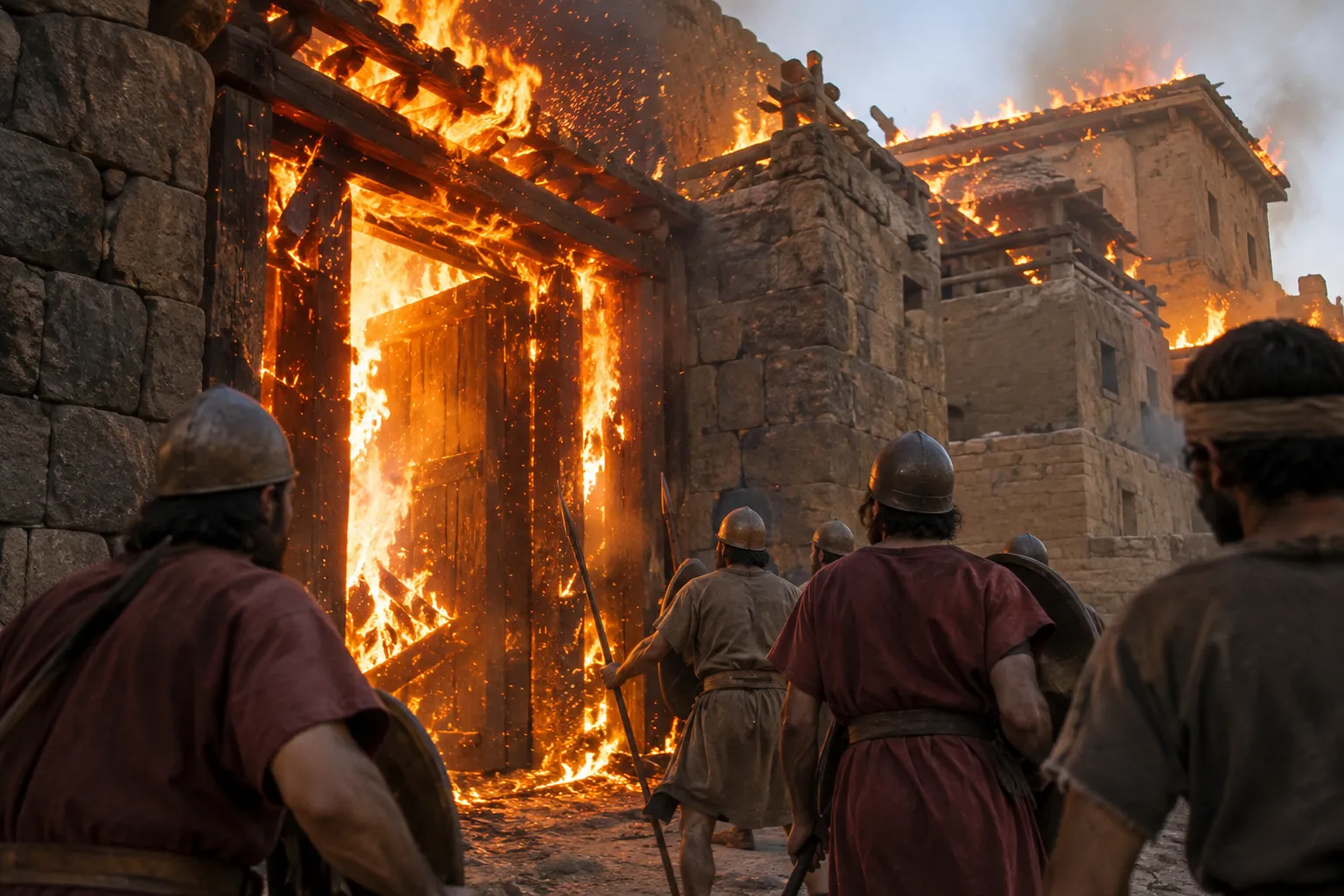 Fire Kindled in the Gates (Jeremiah 17:27)