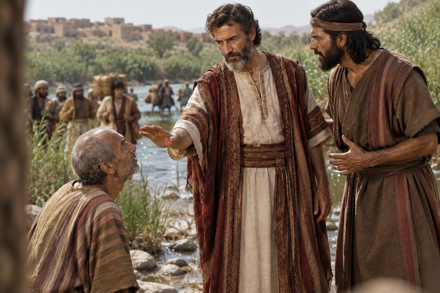 David Spares Shimei (2 Samuel 19:18–23)
