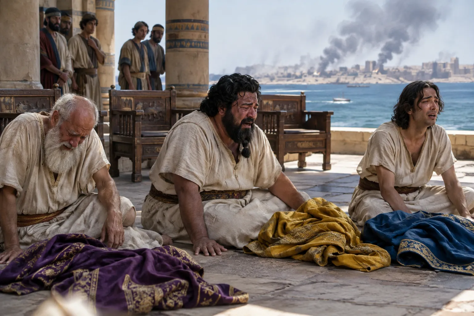 The Princes of the Sea Lament (Ezekiel 26:15–18)