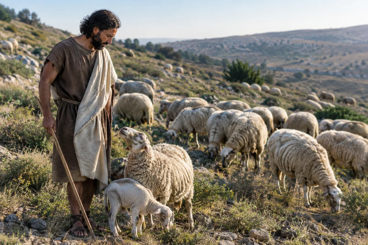 The sheep of His pasture (Psalms 100:3)