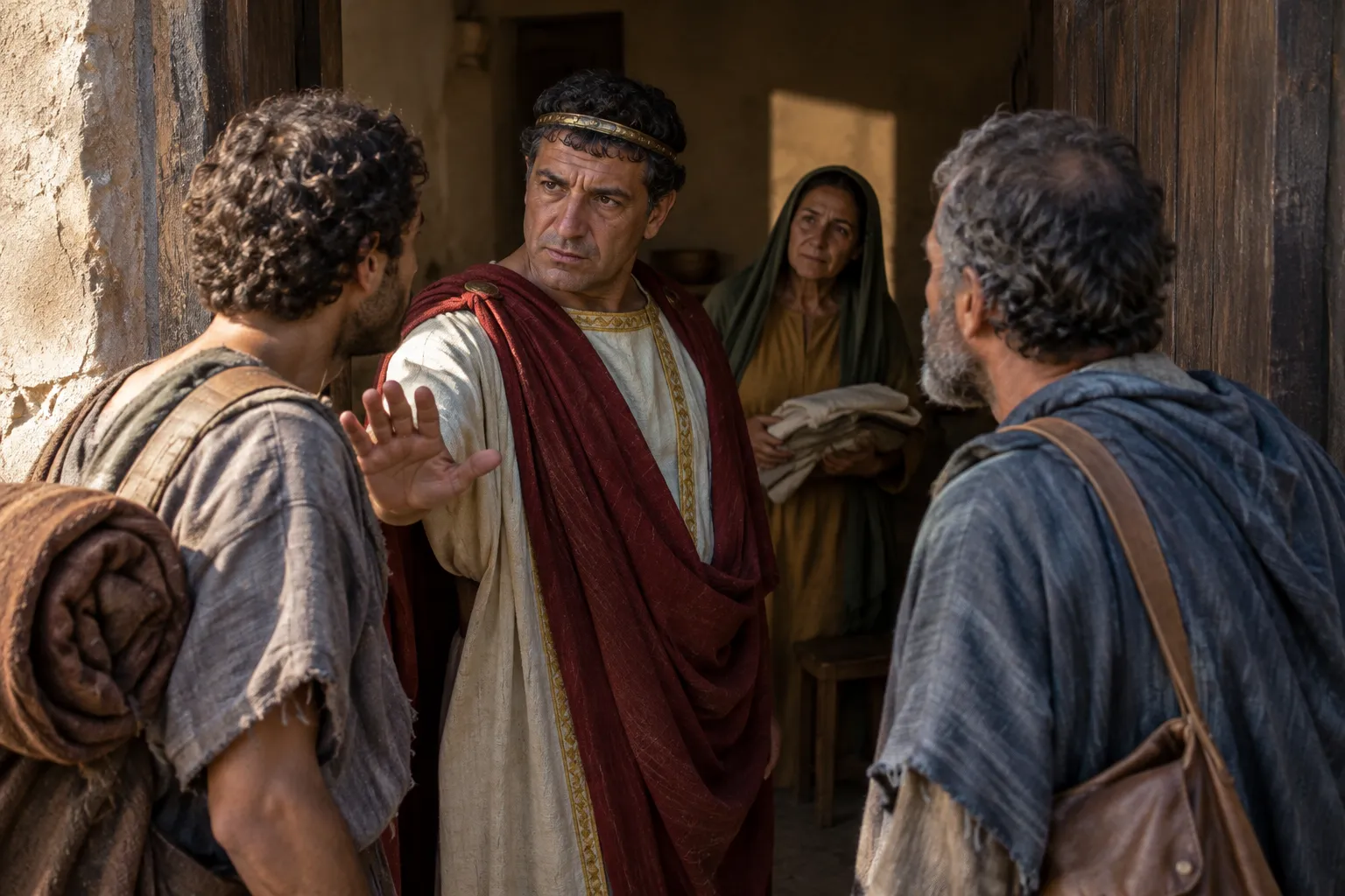 Diotrephes refuses the brothers (3 John 1:9–10)