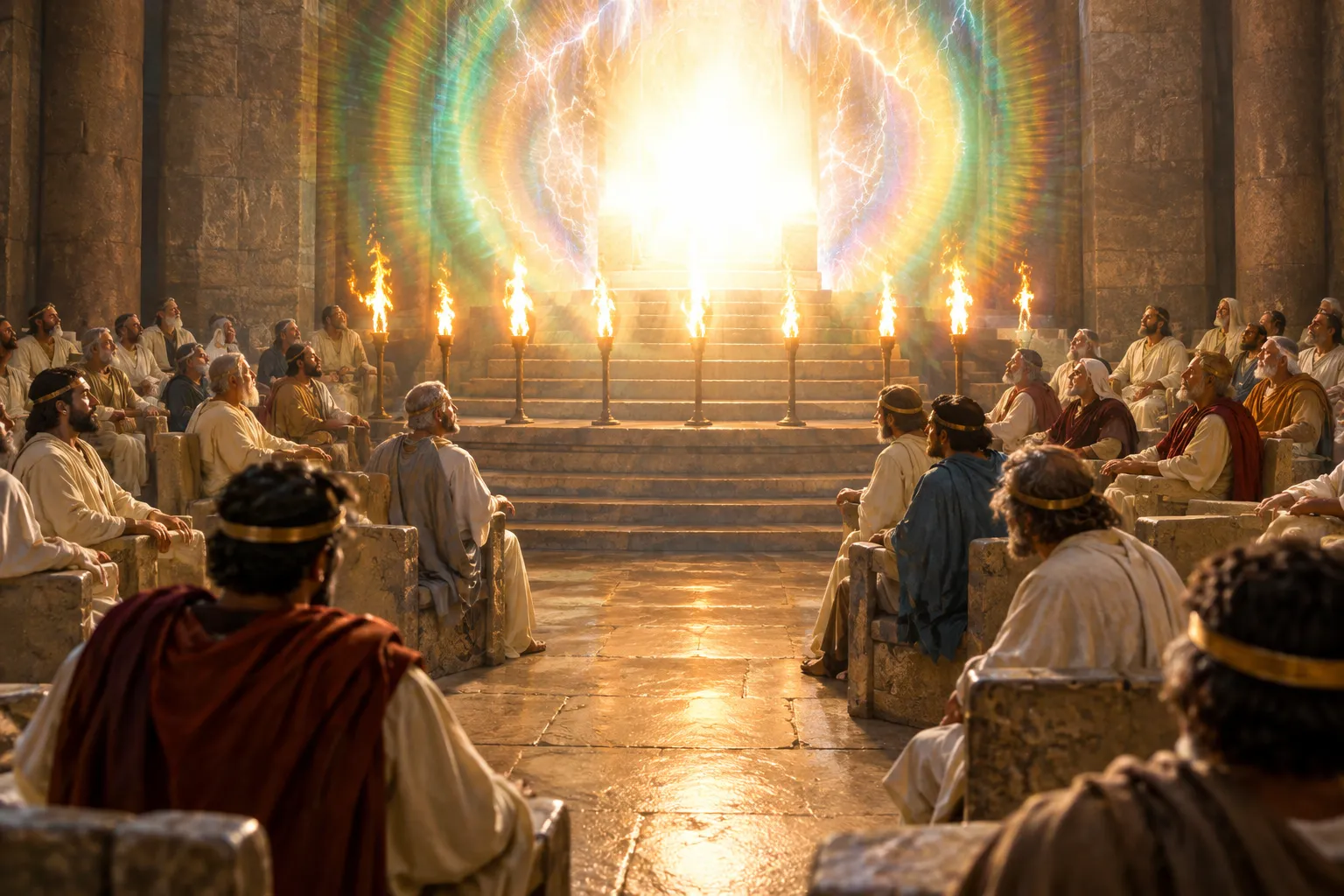 The Throne Encircled by Emerald (Revelation 4:2–5)