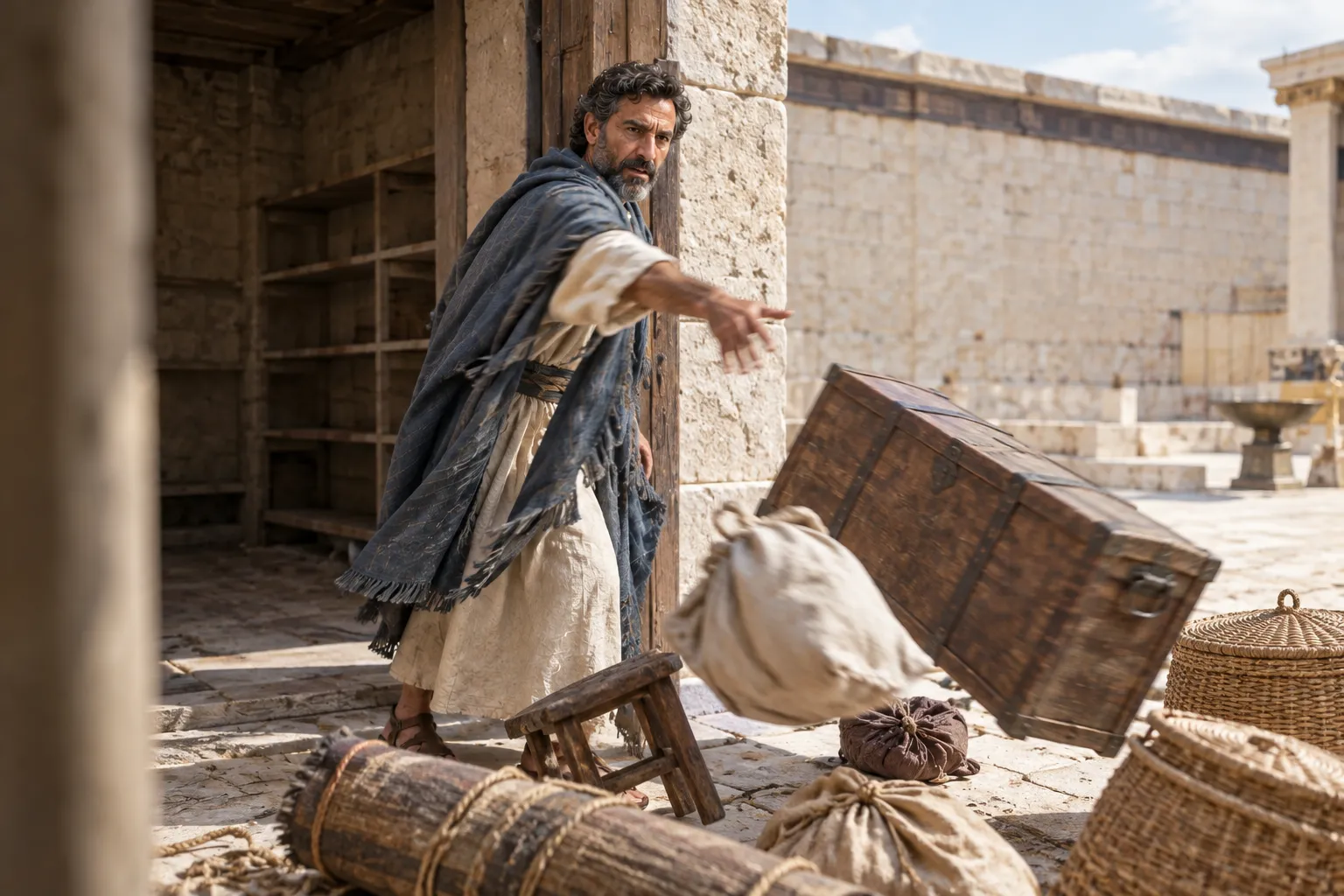 Tobiah’s Goods Cast Out (Nehemiah 13:7–8)