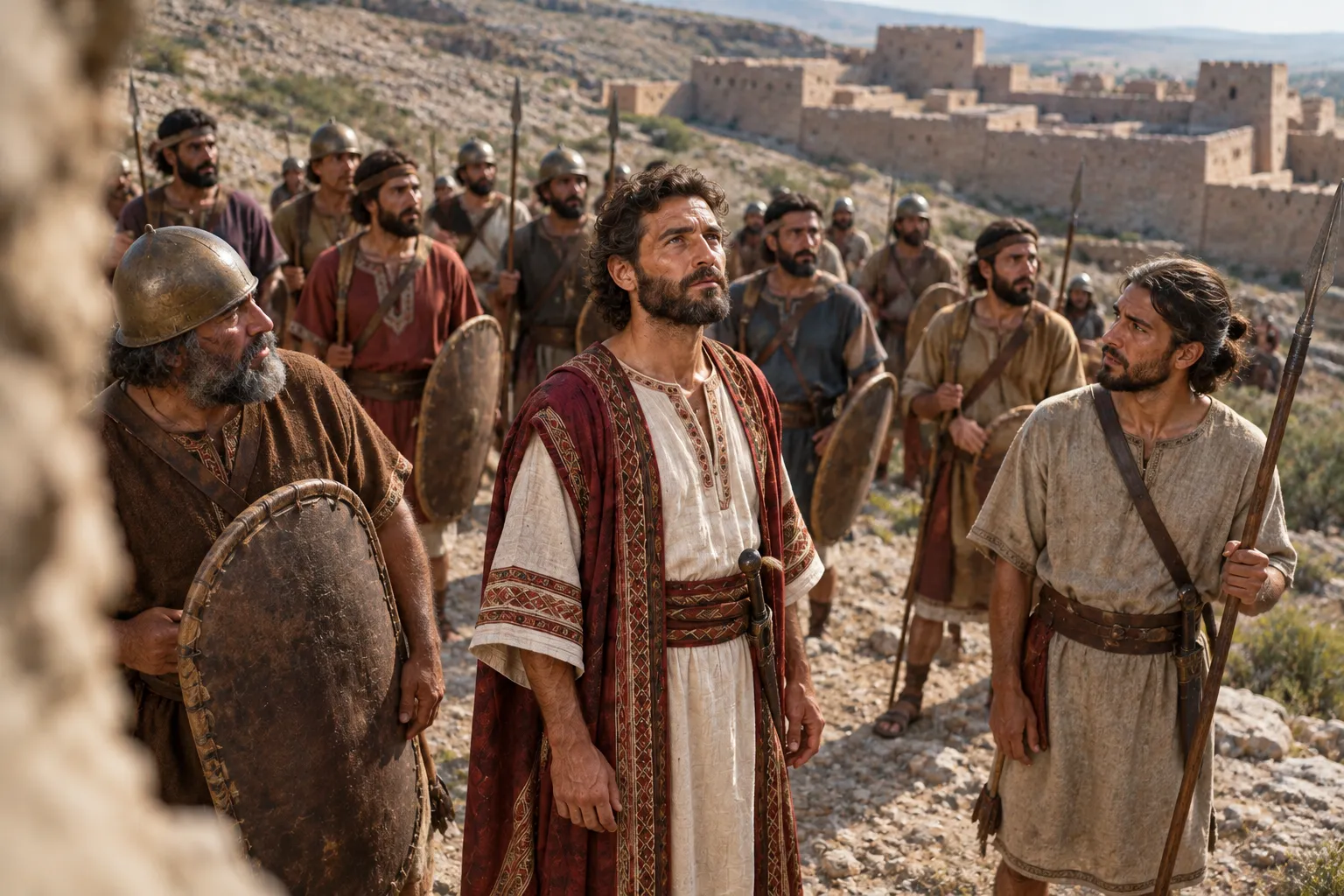 David Inquires Before Battle (1 Chronicles 14:10)