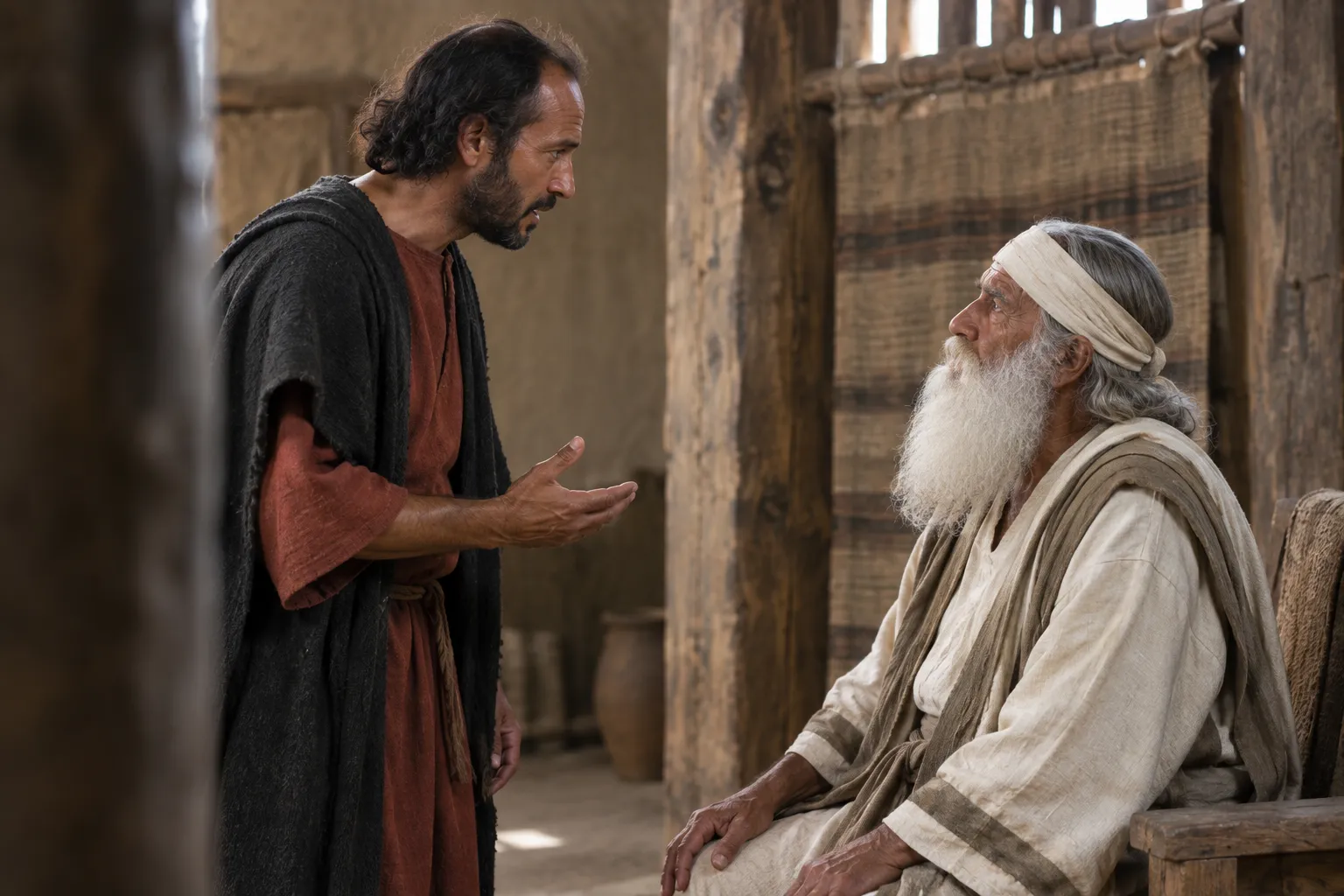 The Man of God Warns Eli (1 Samuel 2:27–30)