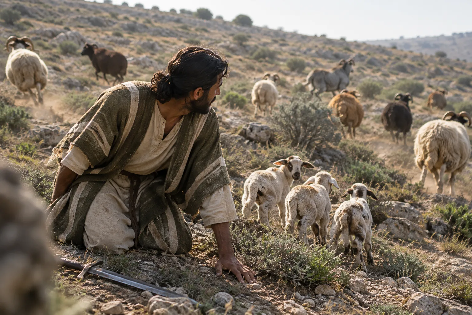 Strike the shepherd, and the sheep scatter (Zechariah 13:7)