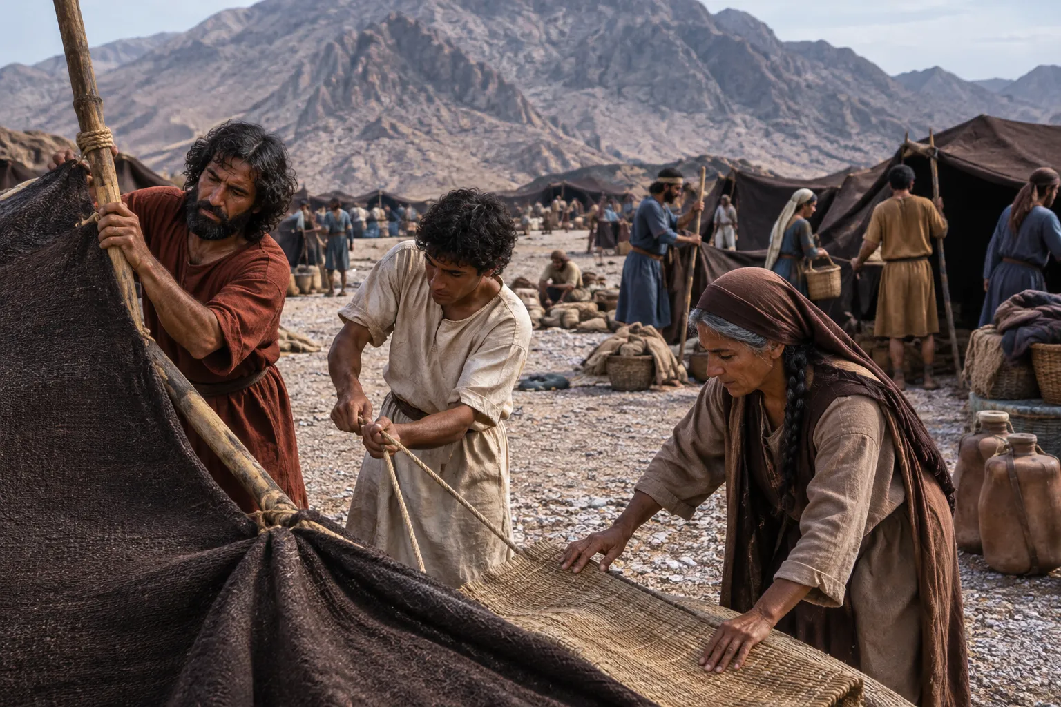 Israel Camps Before Sinai (Exodus 19:1–2)