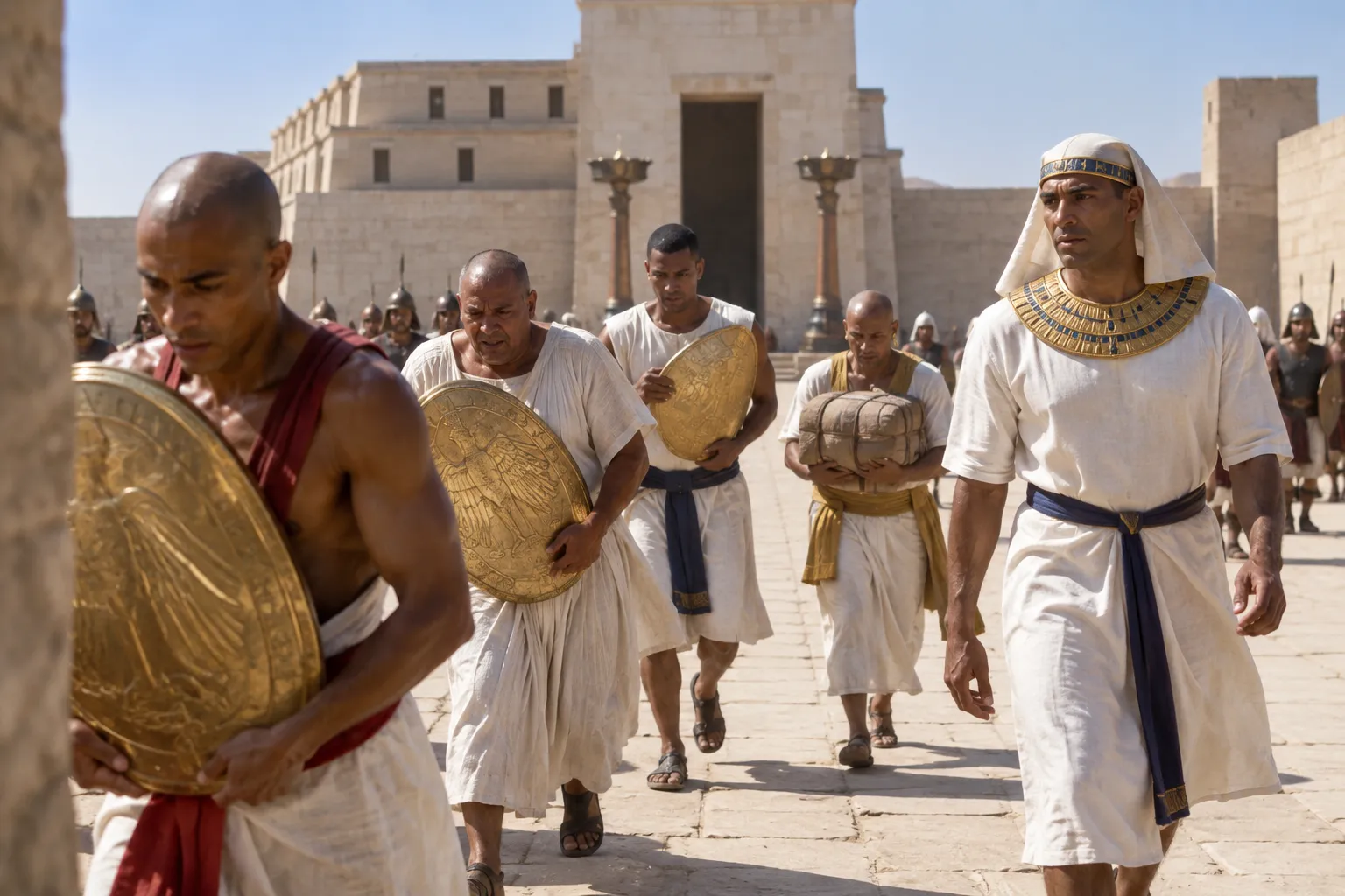 Shishak Takes the Temple Treasures (1 Kings 14:25–26)