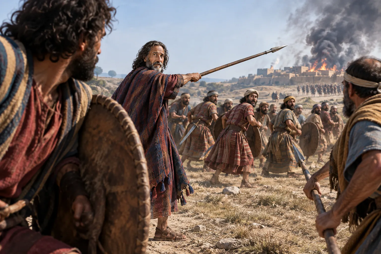 Smoke over Ai and the Battle Reversed (Joshua 8:18–22)