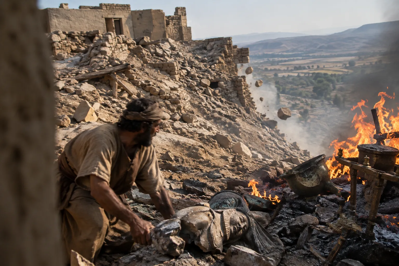 Samaria Made a Heap (Micah 1:6–7)
