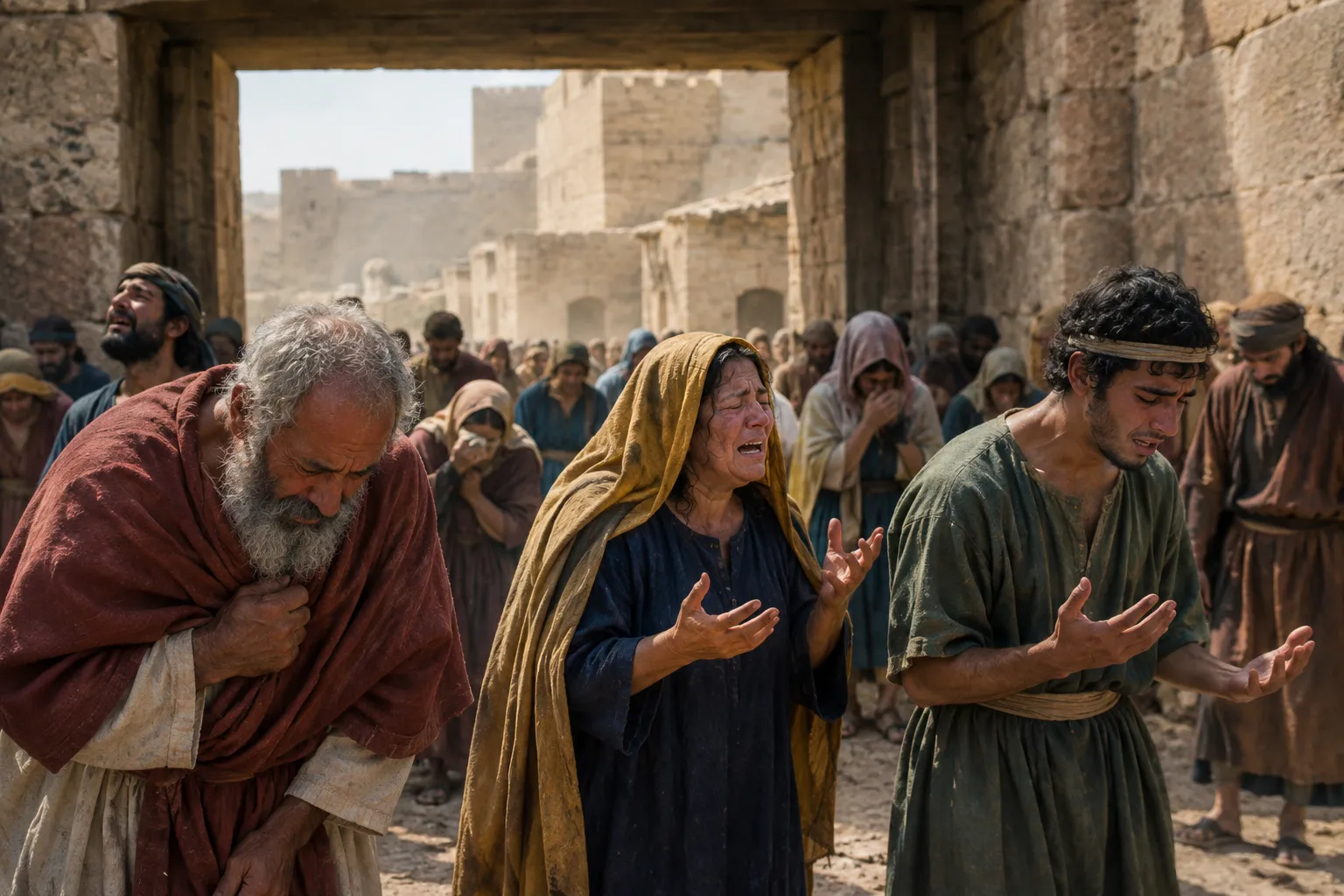 Judah Mourns at the Gate (Jeremiah 14:2)