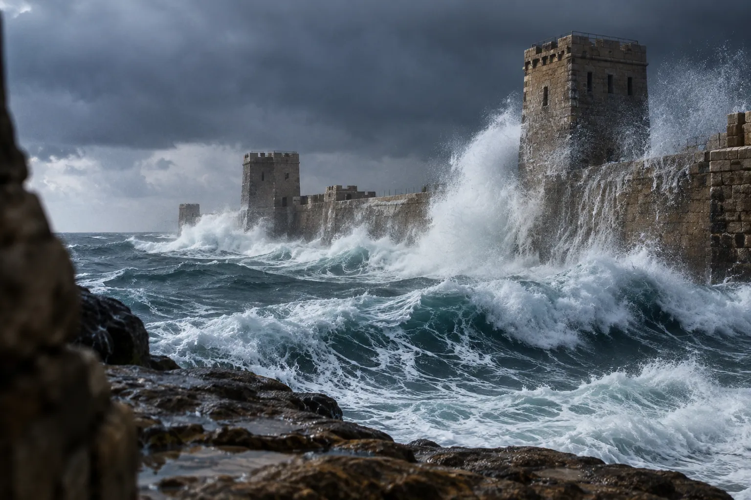 Many Nations Rise Like the Sea (Ezekiel 26:3–5)