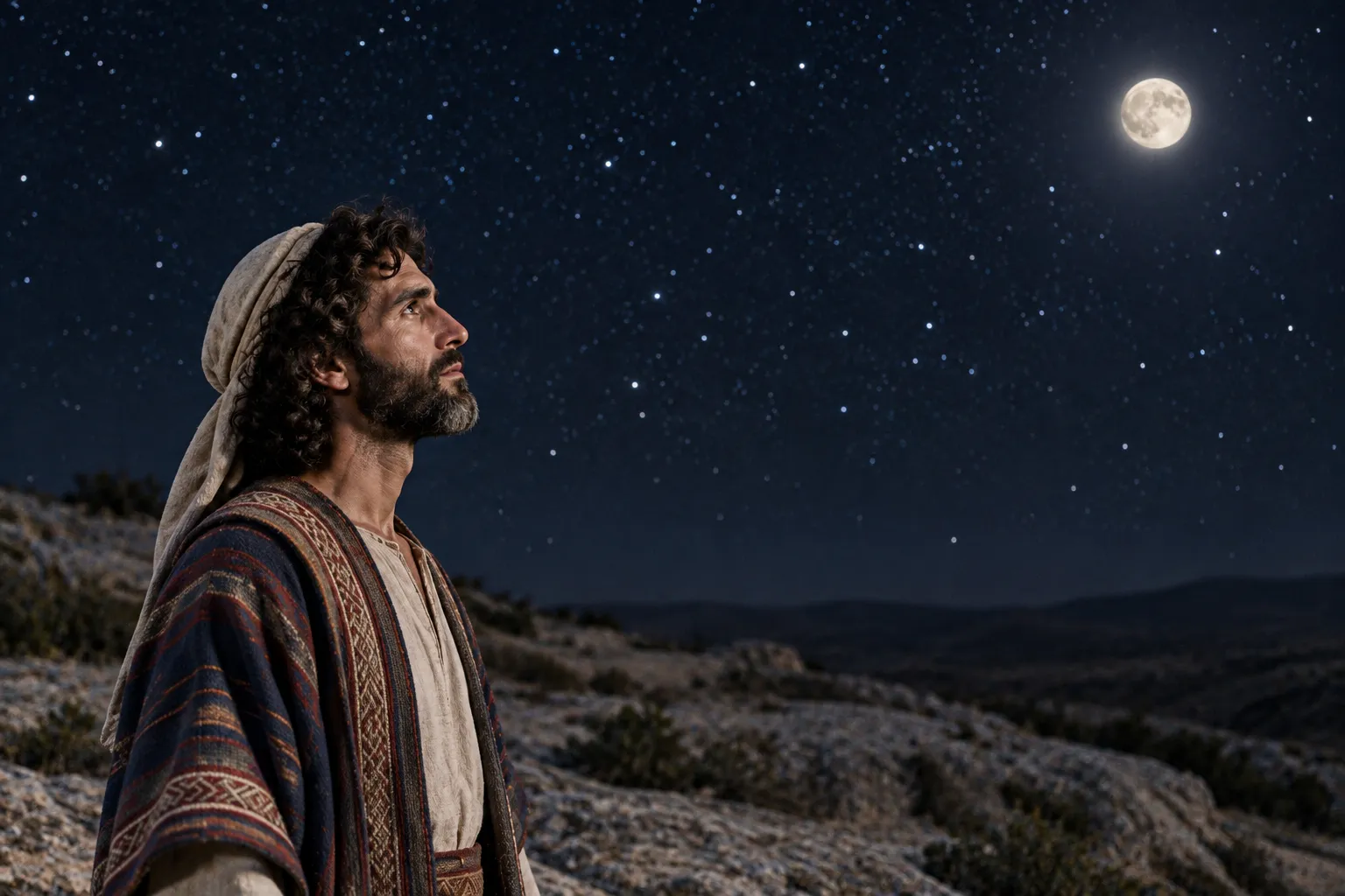 The Moon and Stars Set in Place (Psalms 8:3–4)