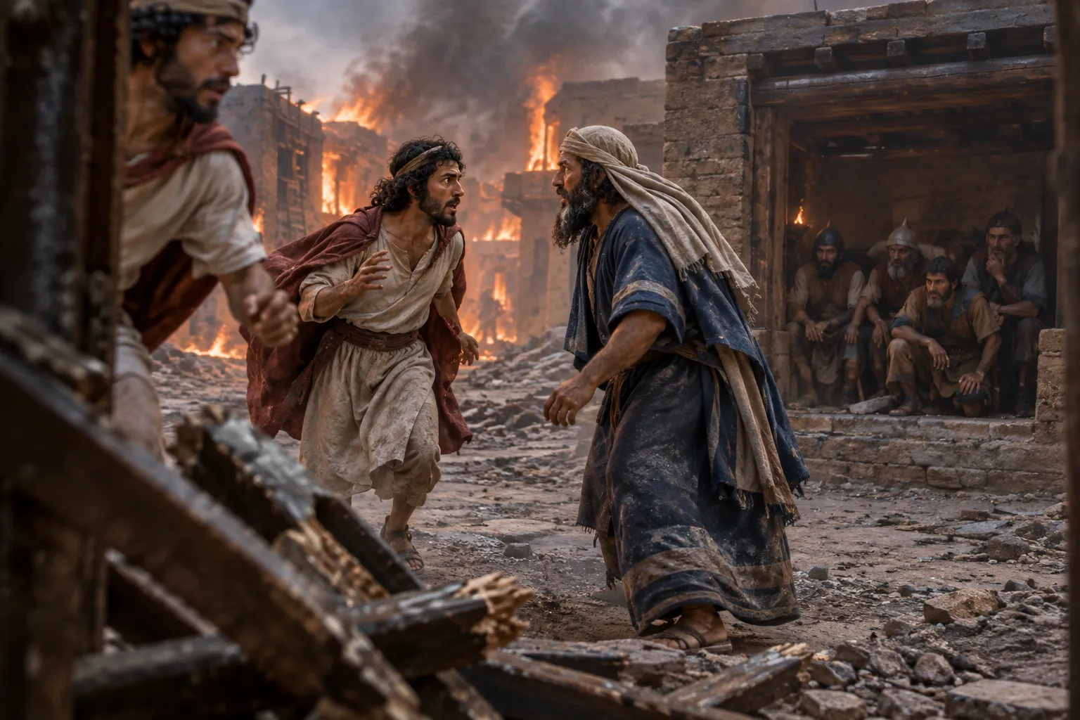 Courier Meets Courier in the Captured City (Jeremiah 51:30–32)