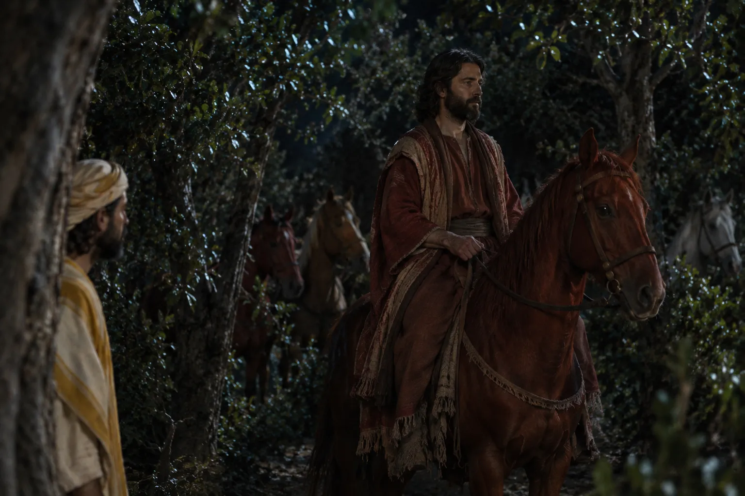 The man among the myrtles (Zechariah 1:8)