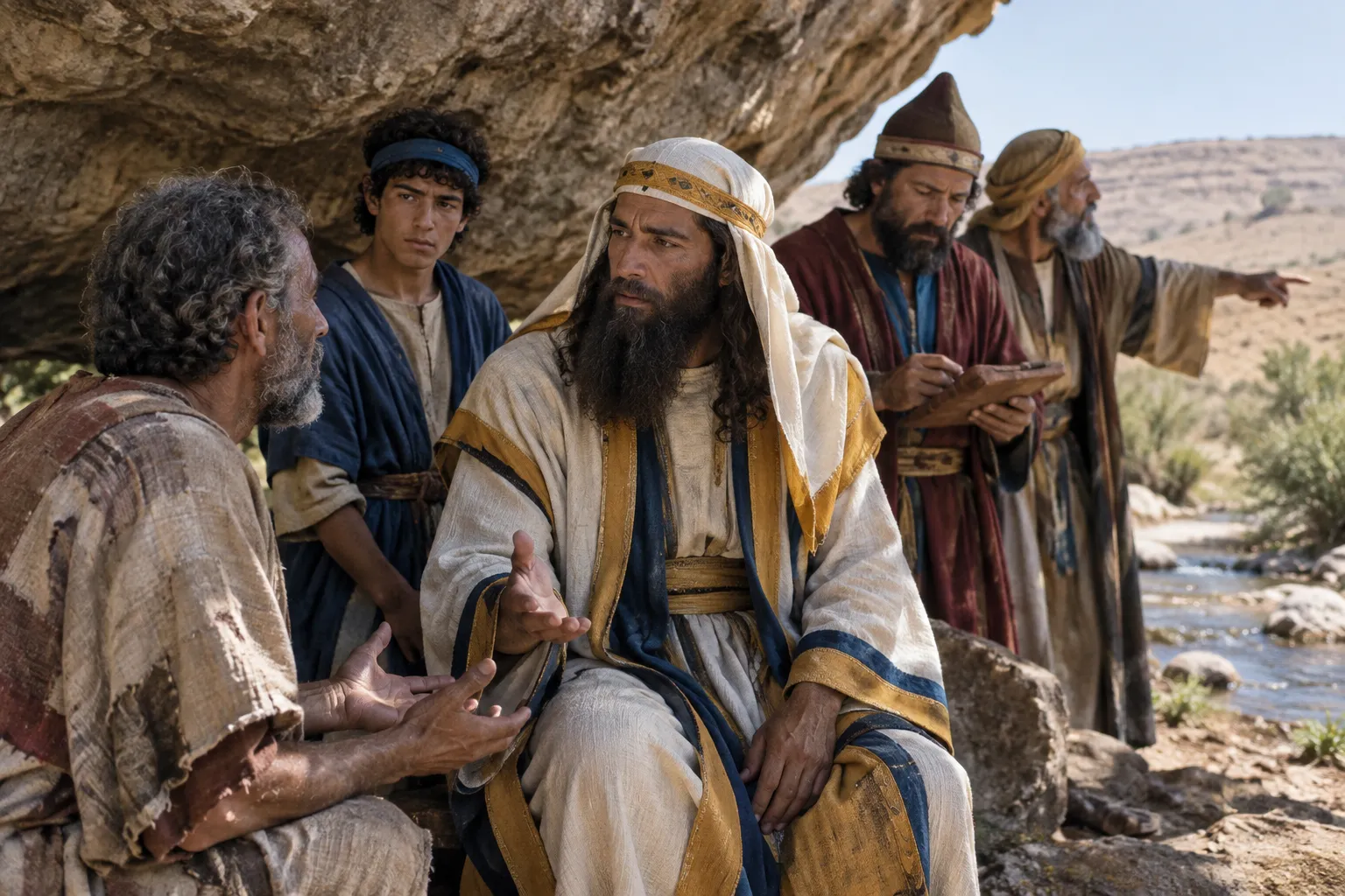 Righteous rule like shelter and water (Isaiah 32:1–2)