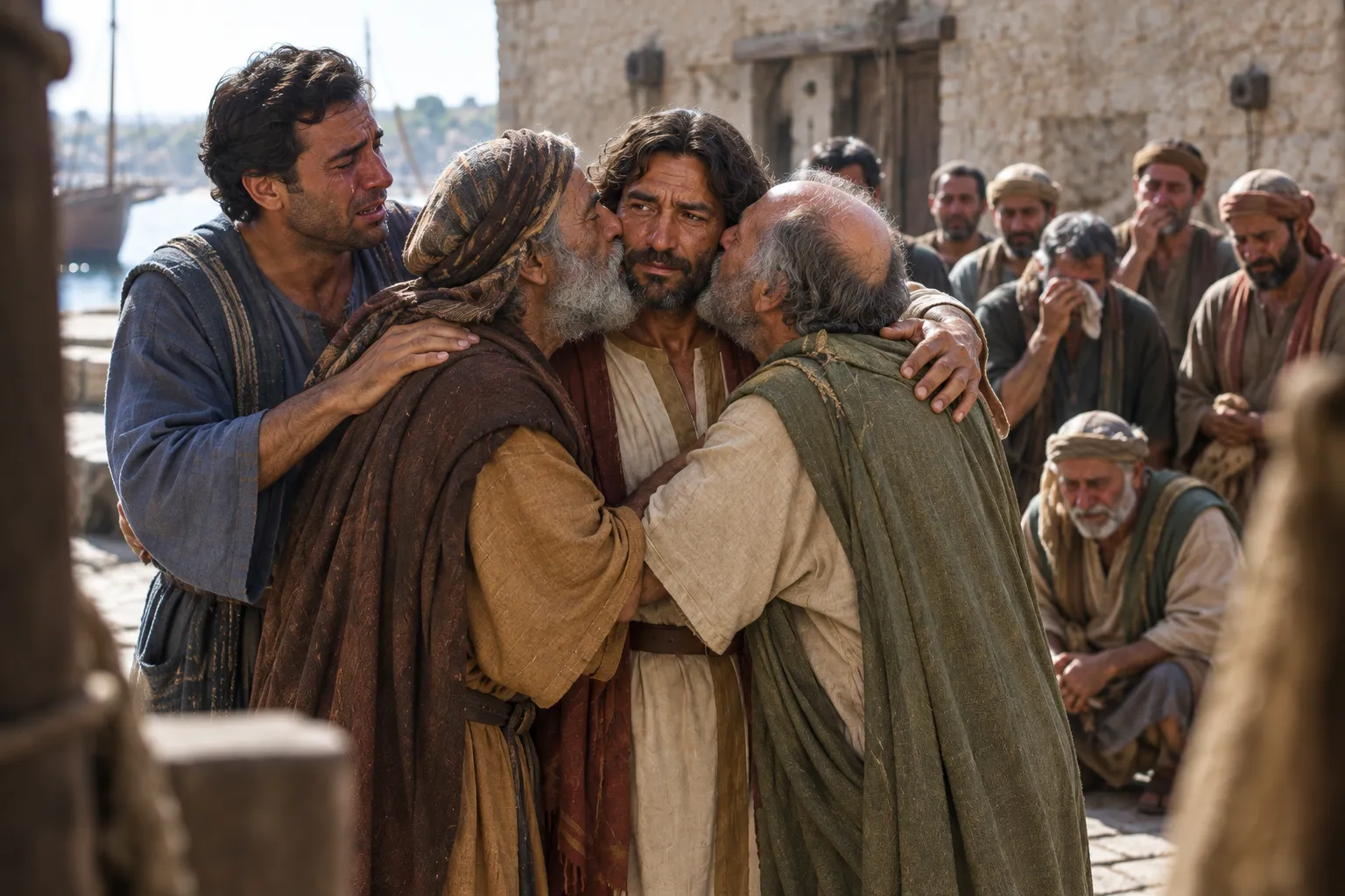 The Farewell at Miletus (Acts 20:37–38)