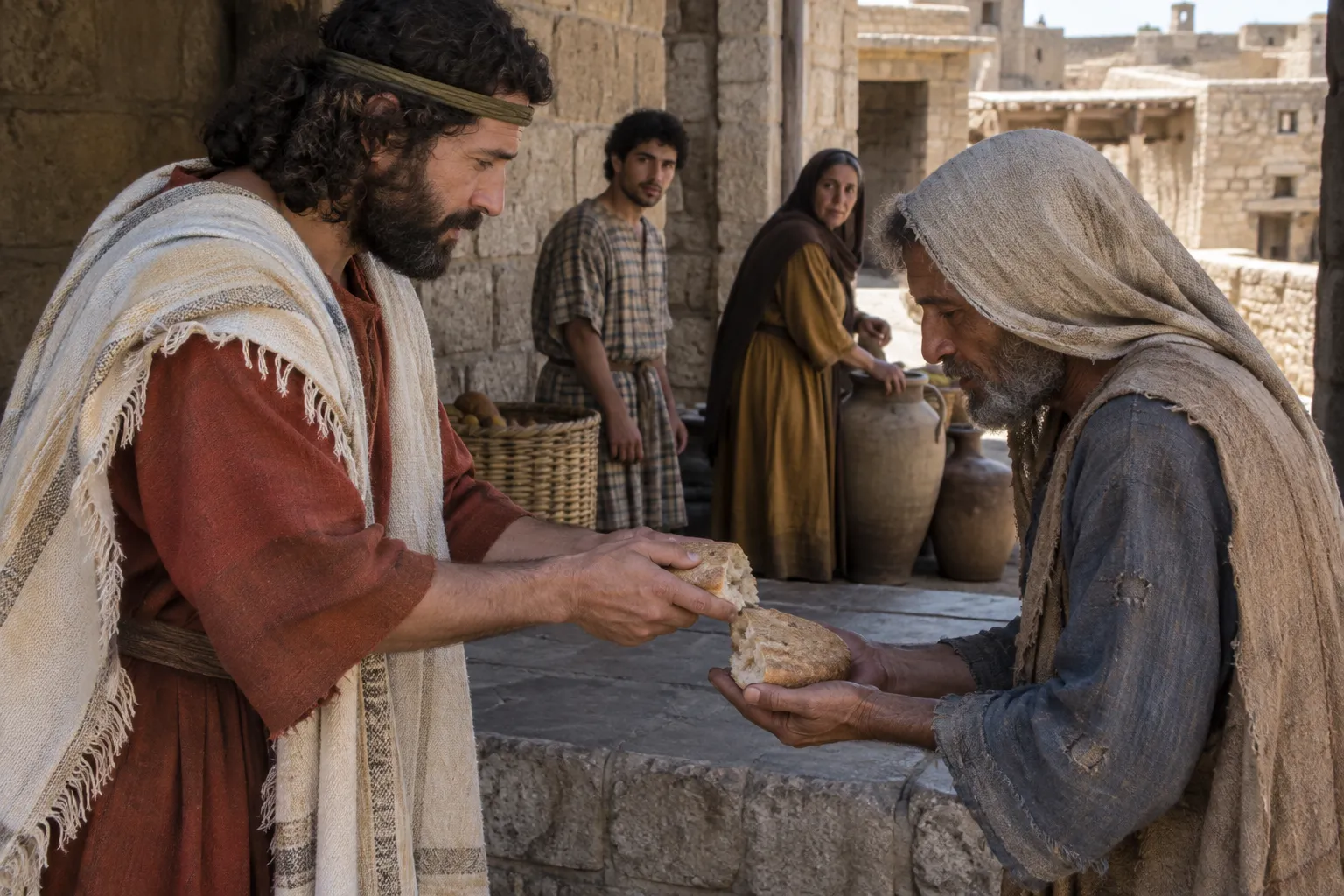 He Shares His Bread with the Poor (Proverbs 22:9)