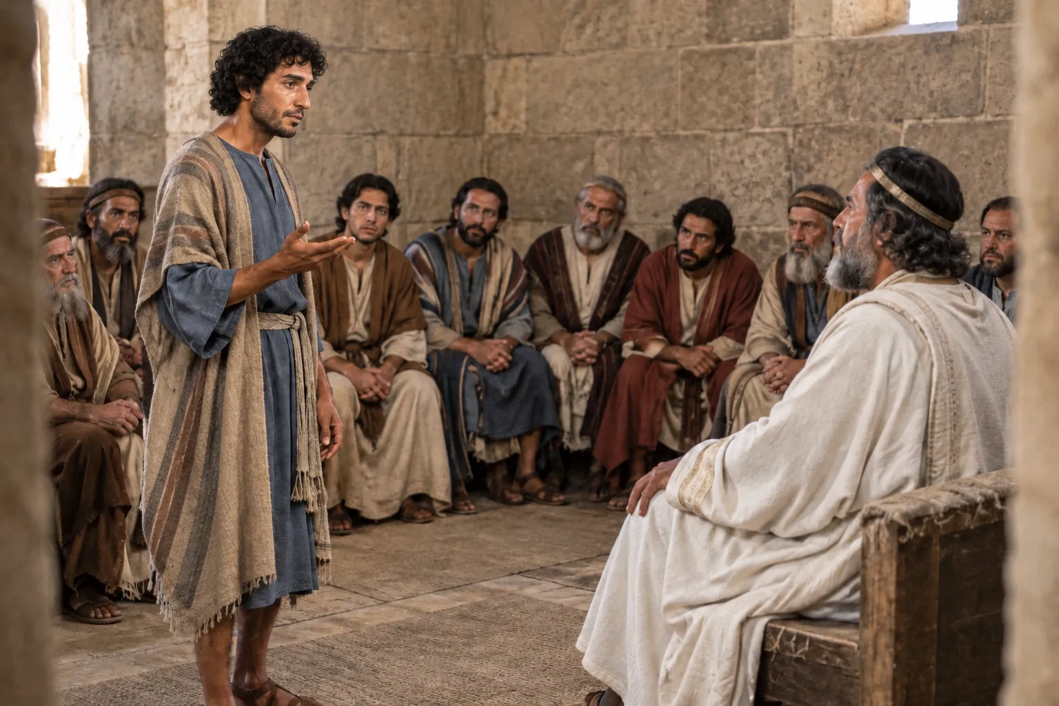 Stephen Answers the High Priest (Acts 7:1–2)