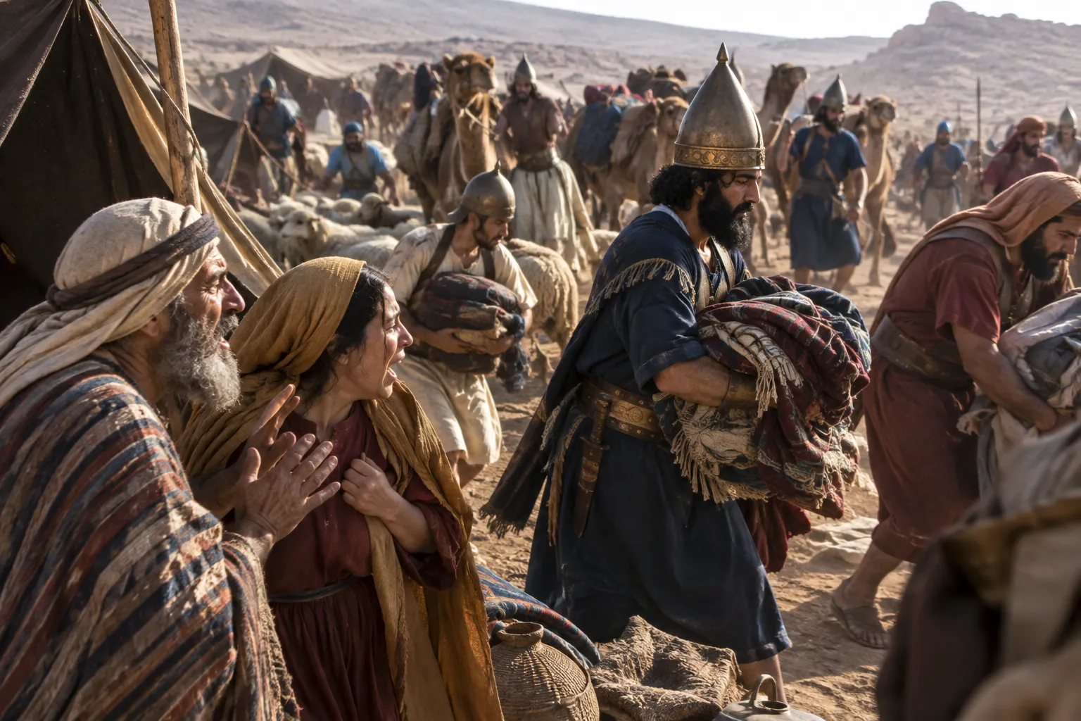 The Desert Camp Plundered (Jeremiah 49:28–32)