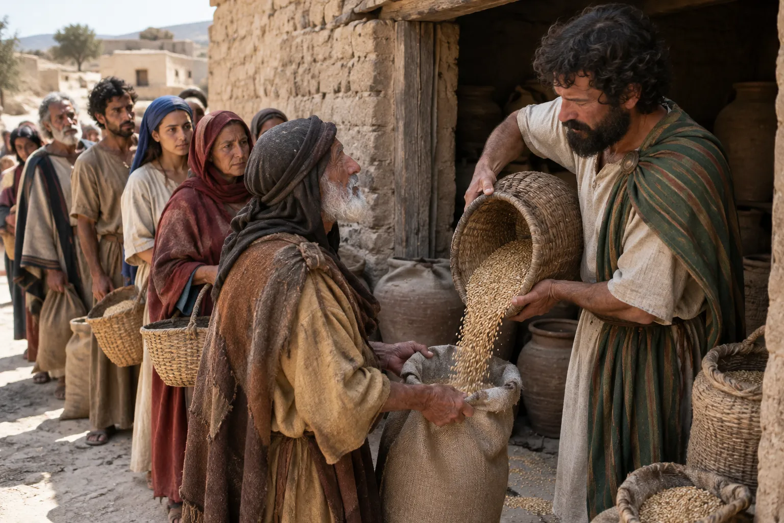 Blessing on the One Who Sells Grain (Proverbs 11:24–26)