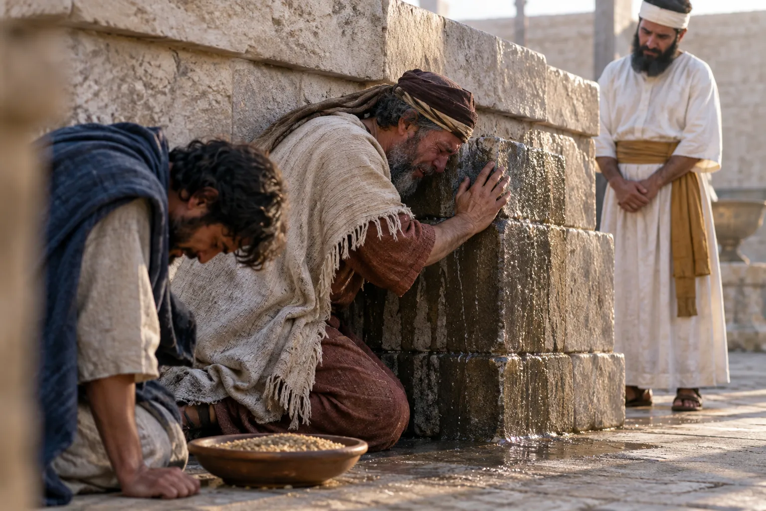 The altar covered with tears (Malachi 2:13)