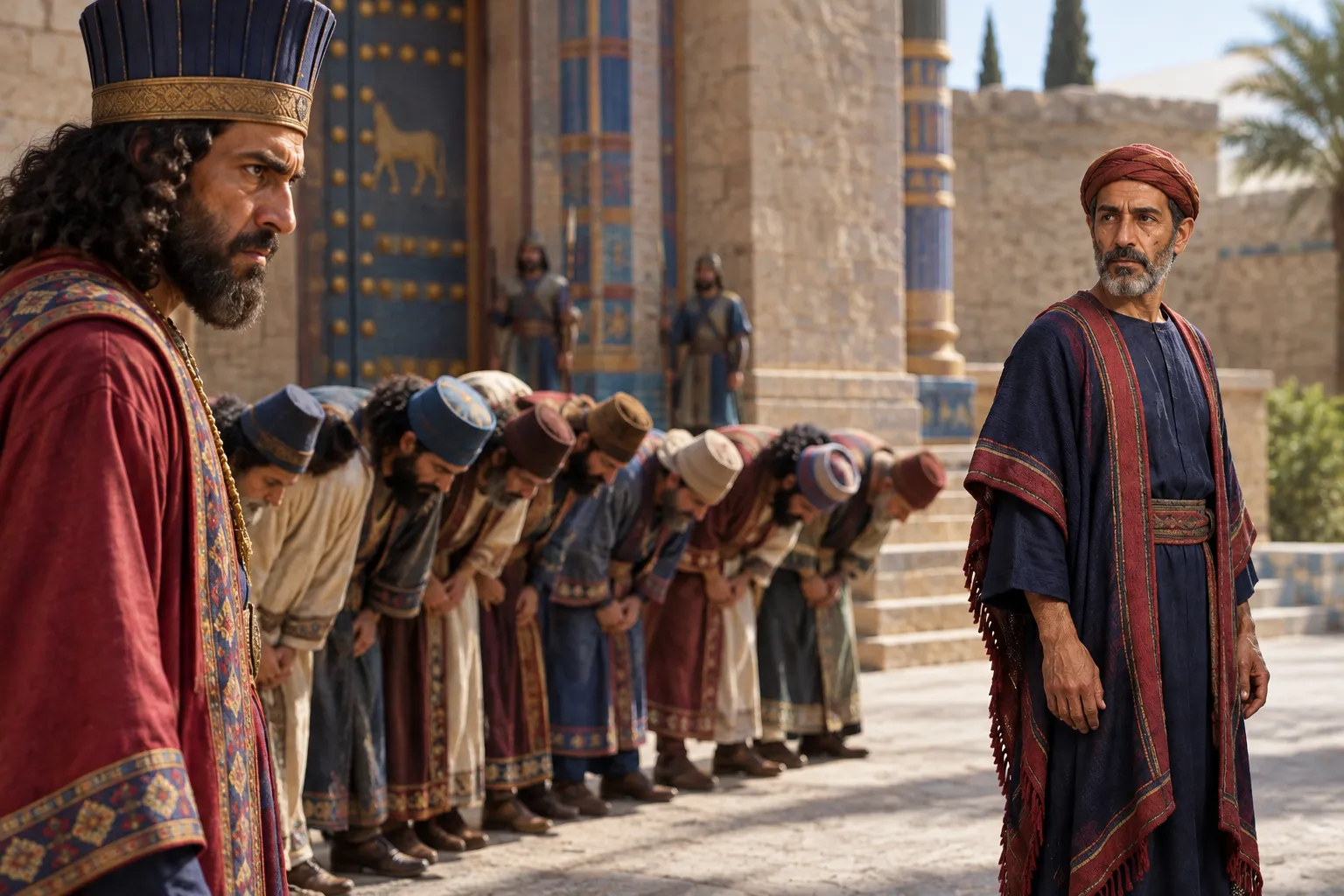Haman Sees Mordecai Refuse (Esther 3:2–6)