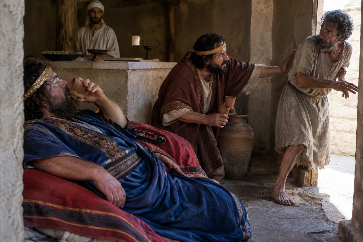 Pledged Garments Beside the Altar (Amos 2:7–8)