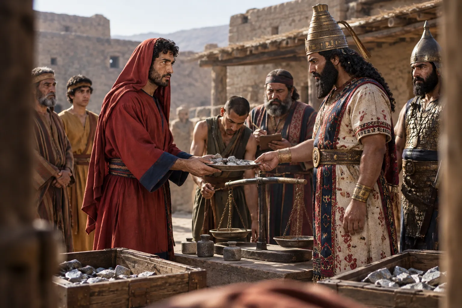 Silver for Assyrian Support (2 Kings 15:19–20)