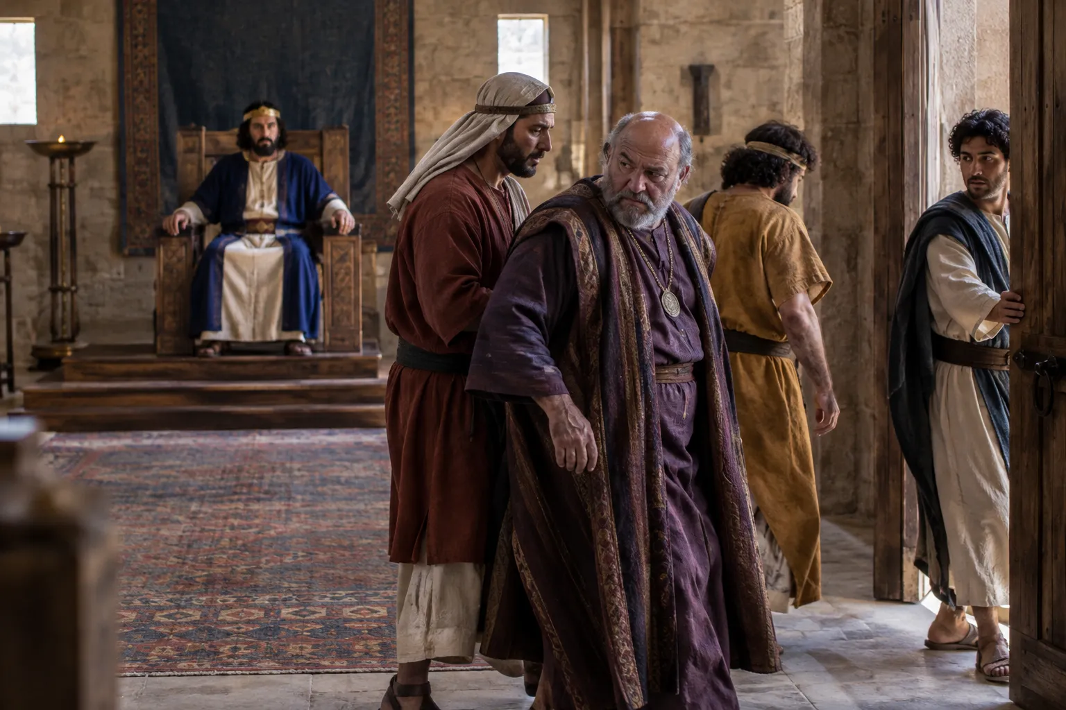 The wicked removed from the king’s presence (Proverbs 25:5)