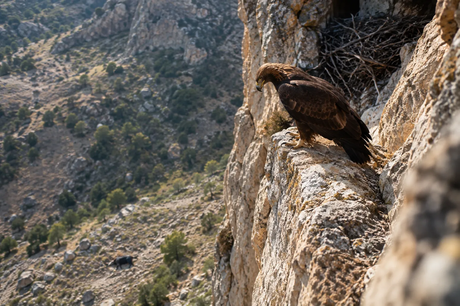 The eagle’s cliff stronghold (Job 39:27–30)