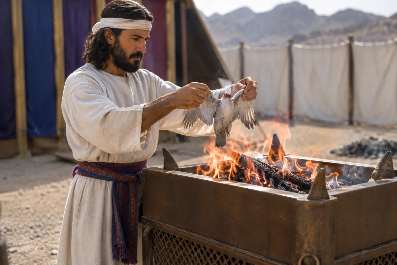 The Bird Burnt Offering (Leviticus 1:14–17)