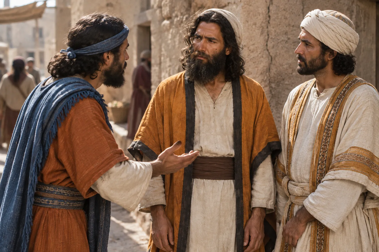 The envoys ask Jeremiah to pray (Jeremiah 37:3–4)