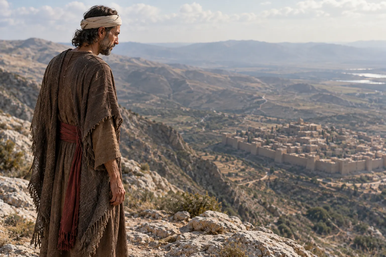 Set upon the very high mountain (Ezekiel 40:1–2)