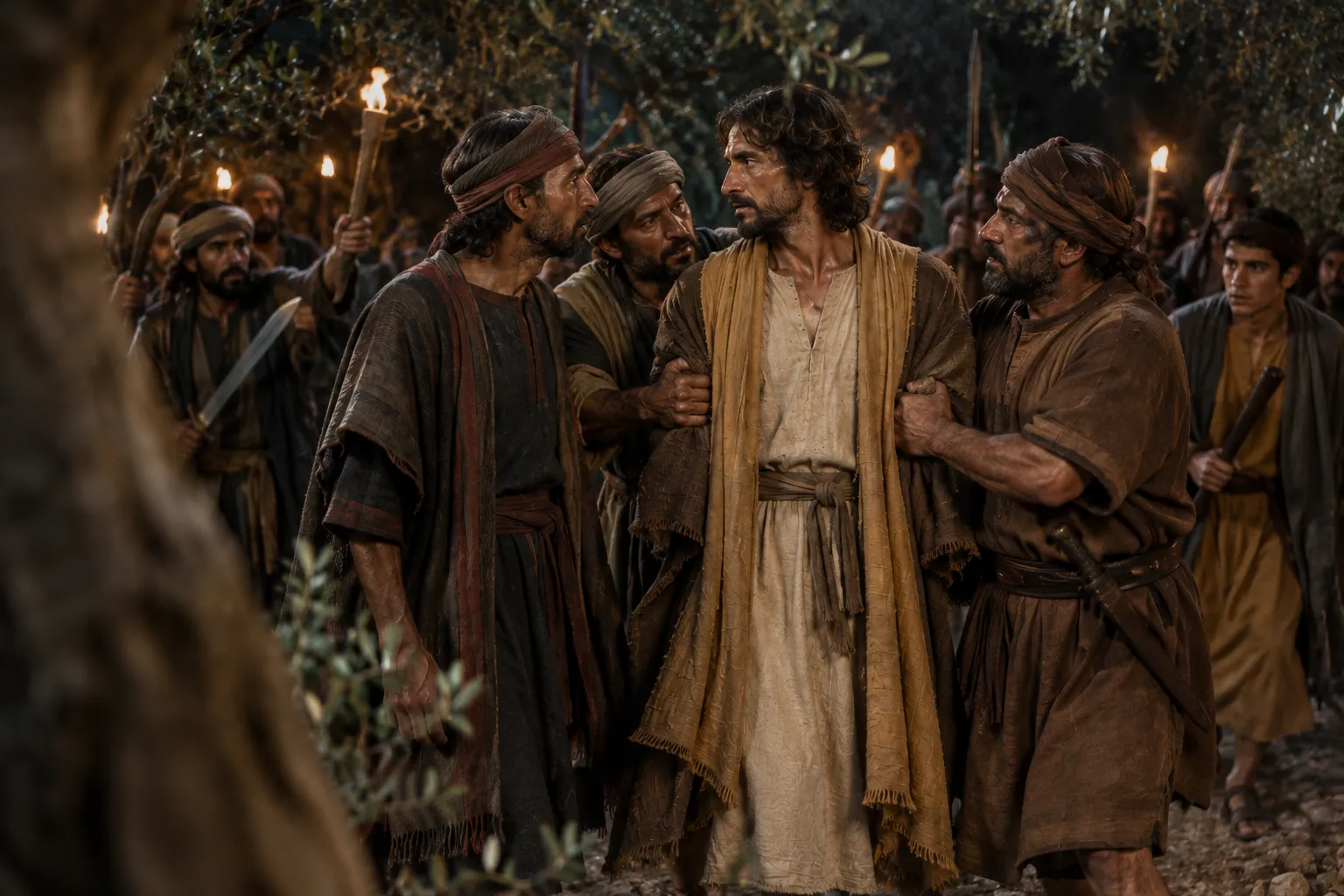 Betrayal and Arrest (Matthew 26:47–50)