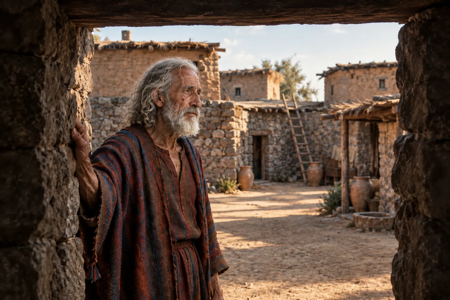 Joshua settles in Timnath-serah (Joshua 19:49–50)