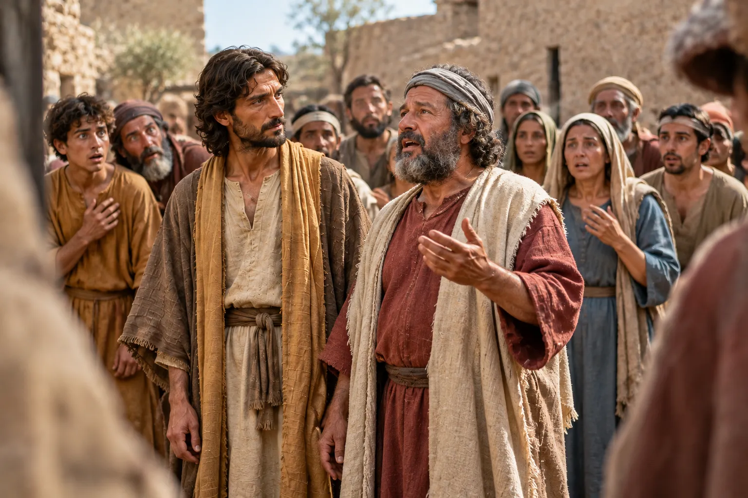 The mute man speaks (Luke 11:14–16)