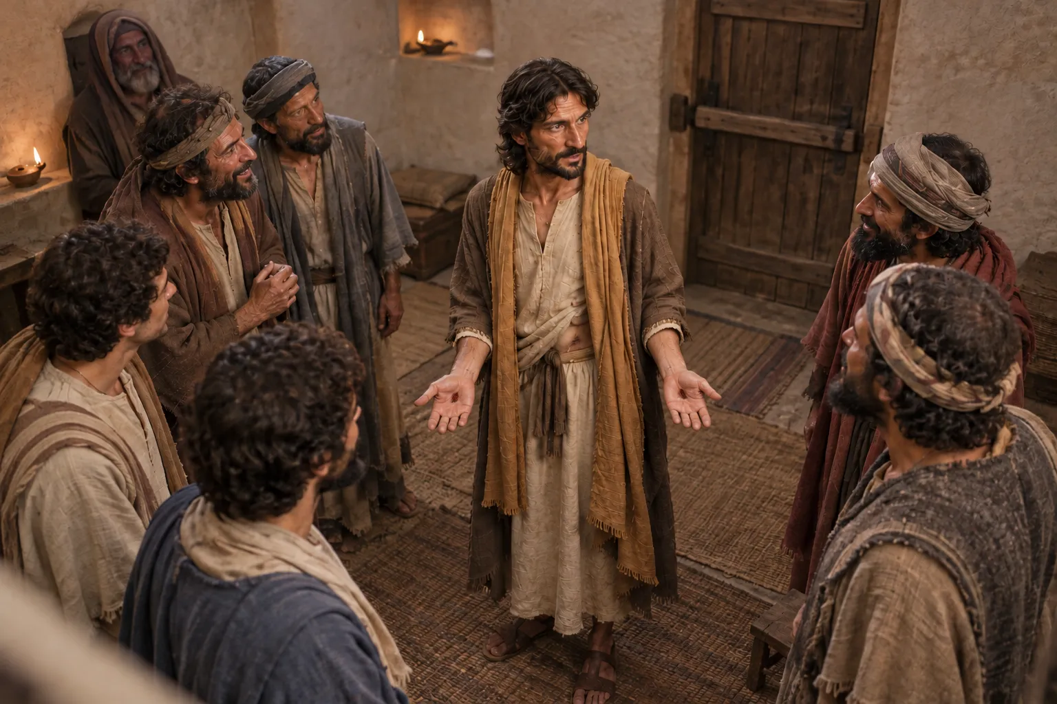 Jesus Among the Disciples (John 20:19–20)