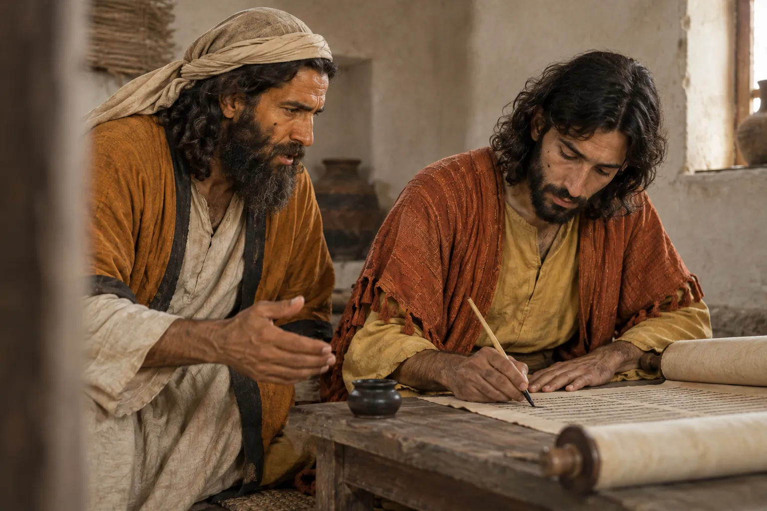 Jeremiah Dictates, Baruch Writes (Jeremiah 36:1–4)