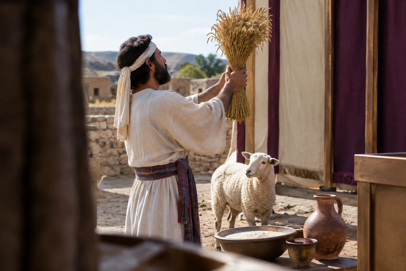 The Firstfruits Sheaf (Leviticus 23:10–14)