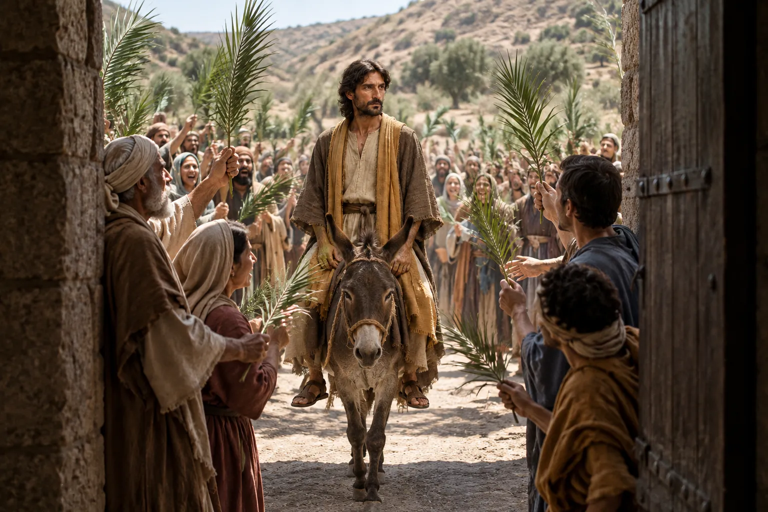 The King Comes on a Young Donkey (John 12:12–18)