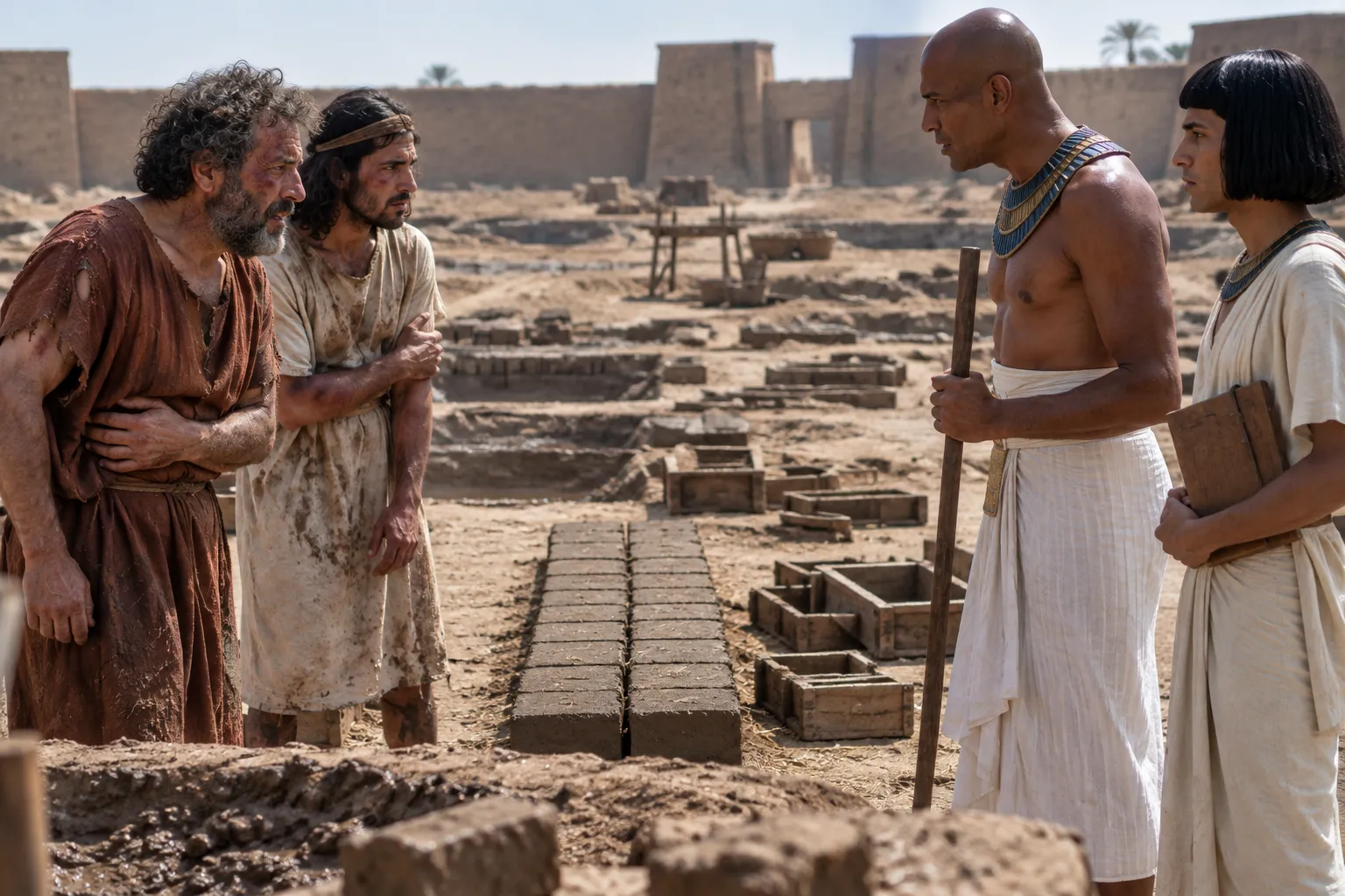 The Beaten Foremen Are Called to Account (Exodus 5:14)