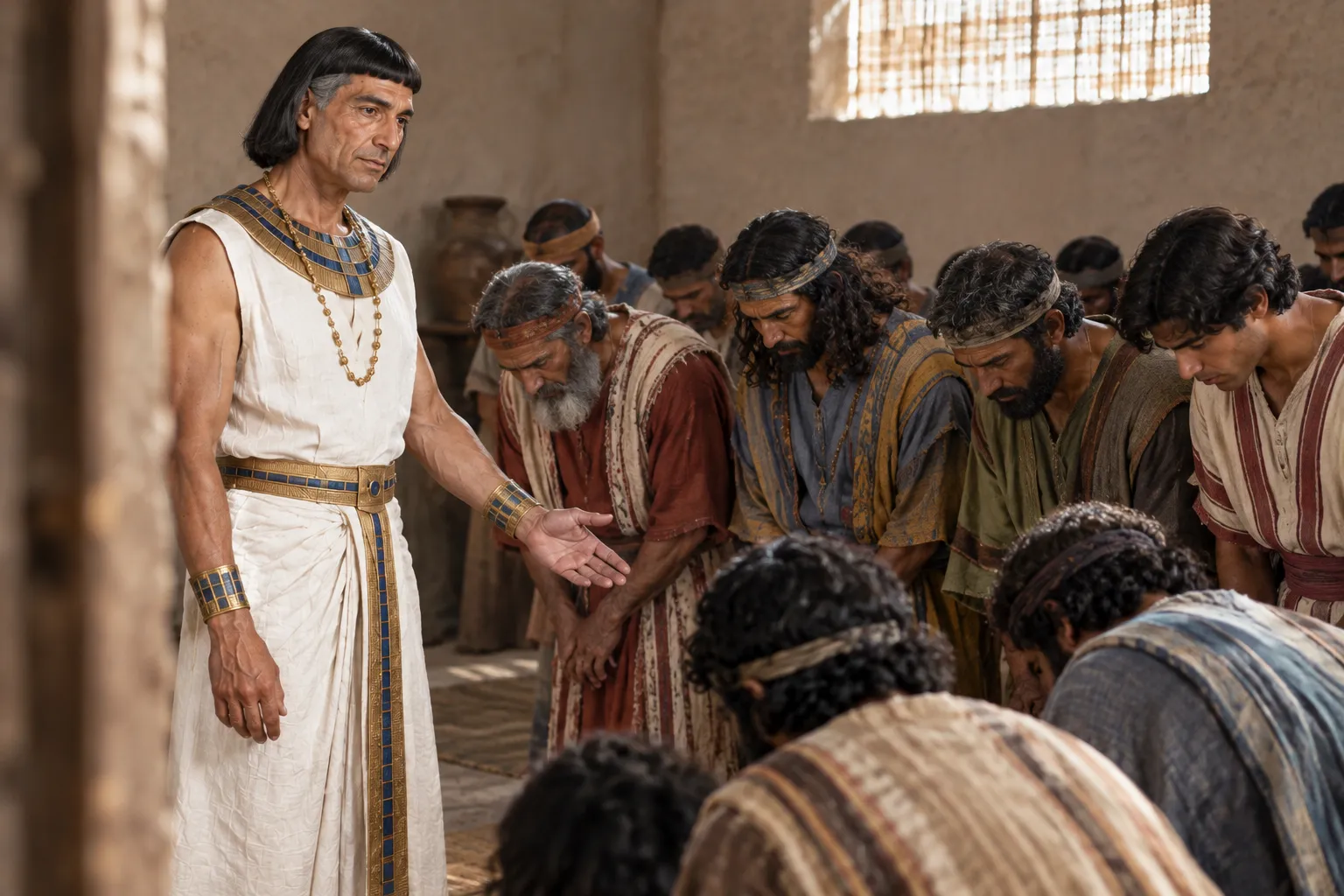 Joseph Reassures His Brothers (Genesis 50:18–21)