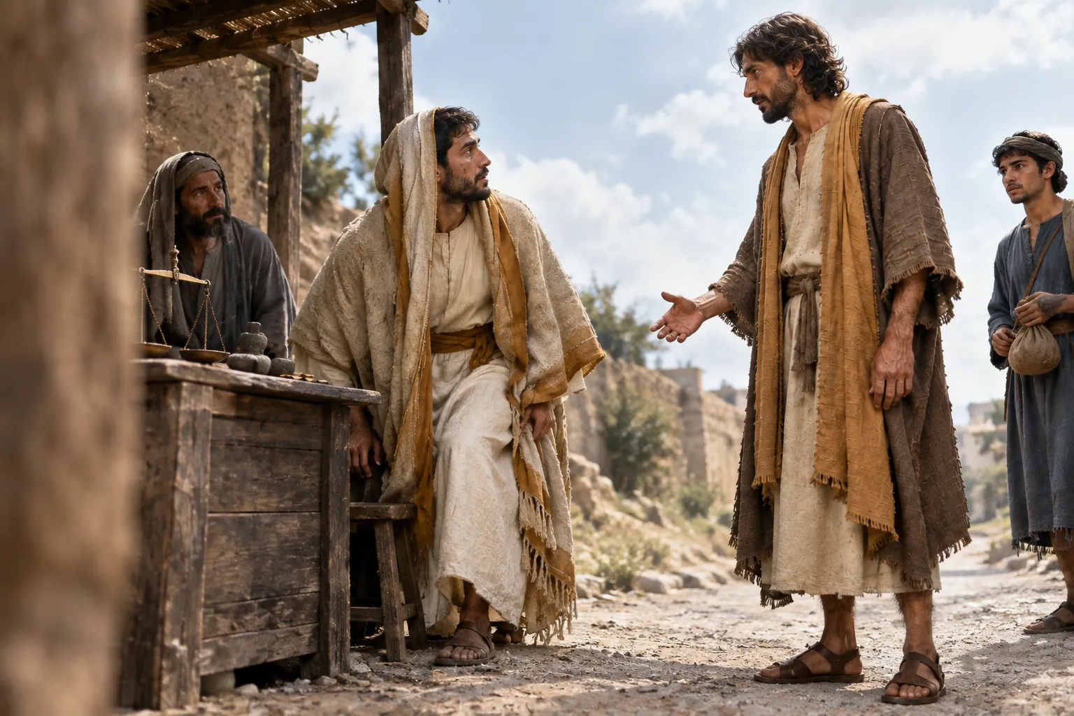 Jesus Calls Matthew (Matthew 9:9)