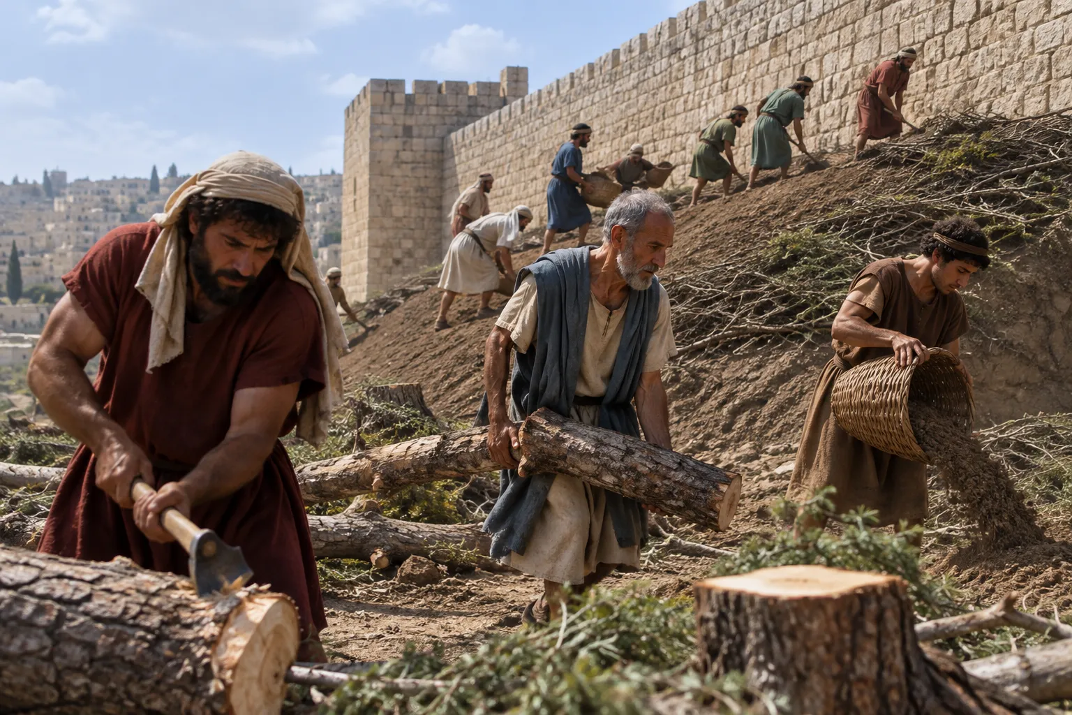 Raise a Siege Ramp (Jeremiah 6:6–8)