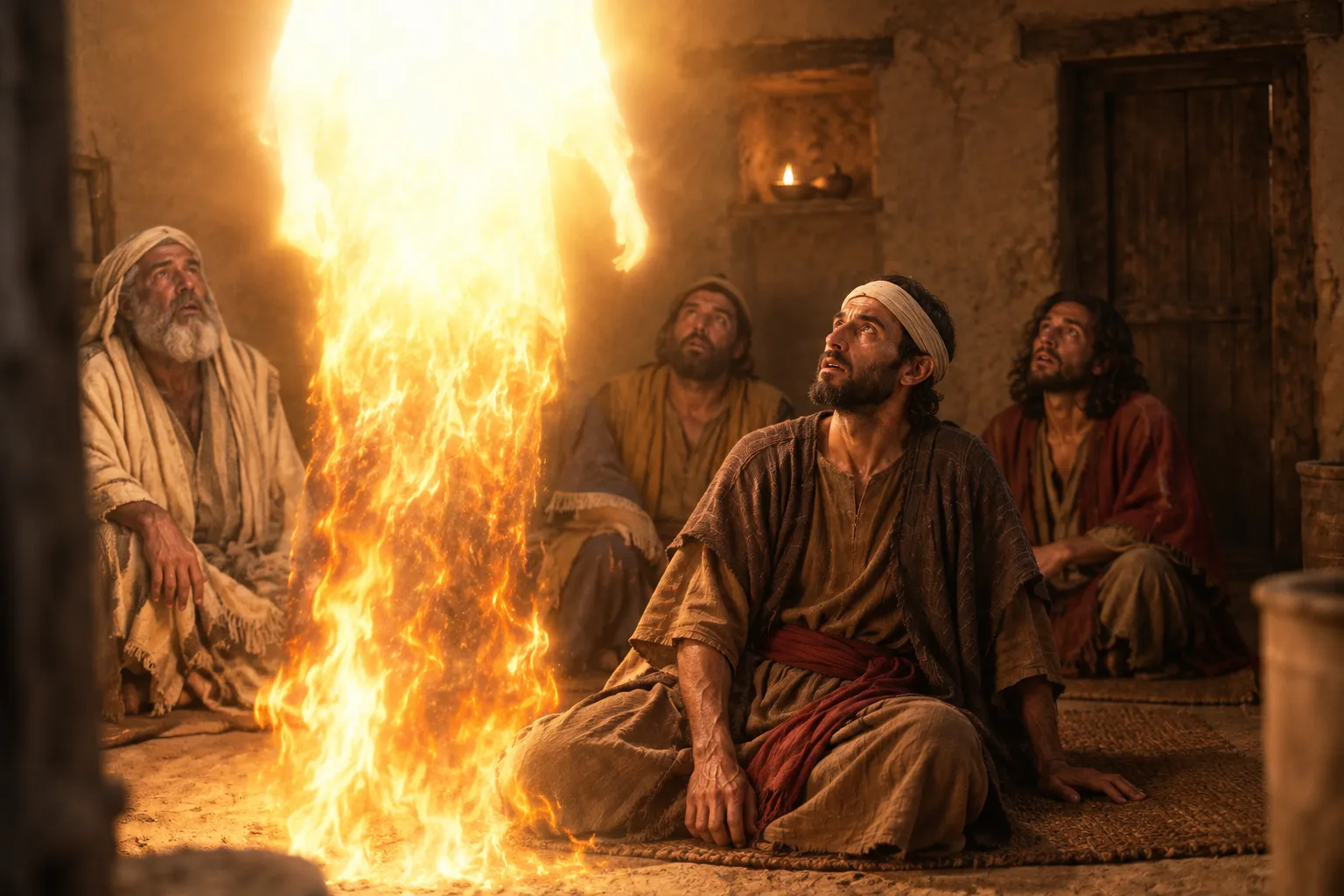 The vision begins in Ezekiel’s house (Ezekiel 8:1–2)