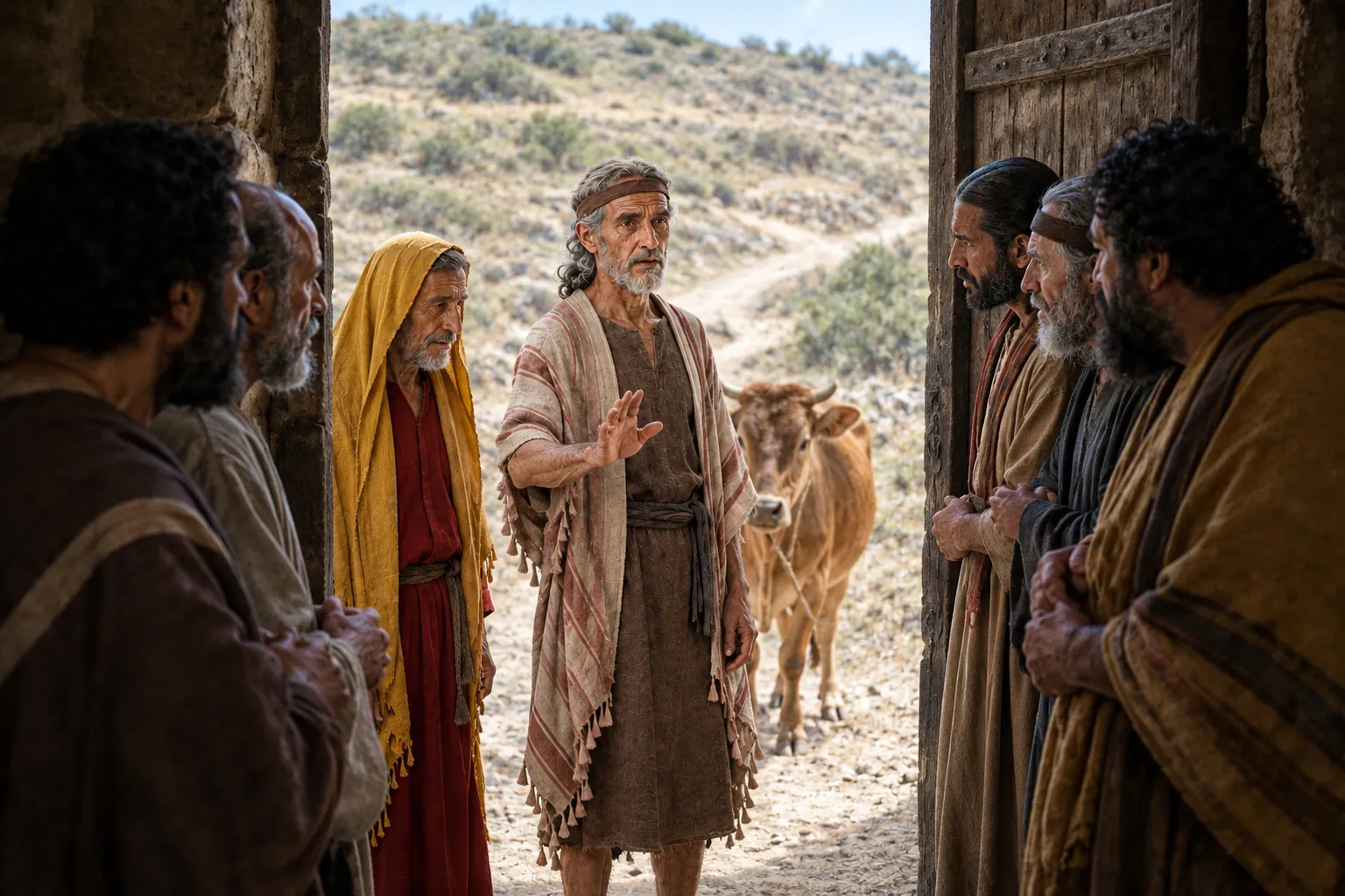 Samuel Comes in Peace to Bethlehem (1 Samuel 16:4–5)