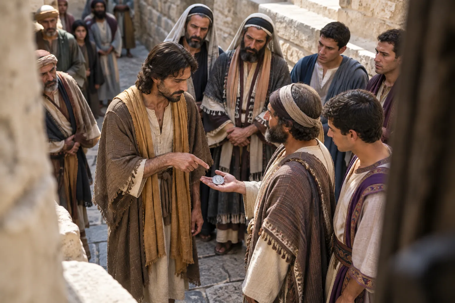 Whose image is this? (Matthew 22:18–20)