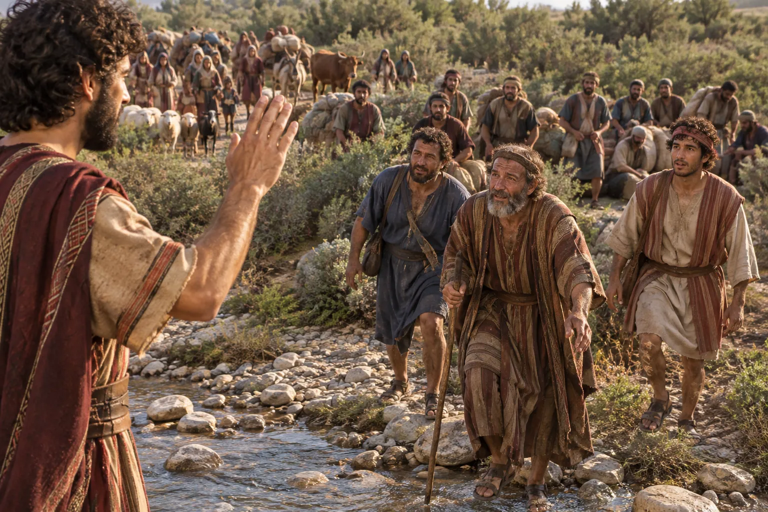 The Greeting at Besor (1 Samuel 30:21)
