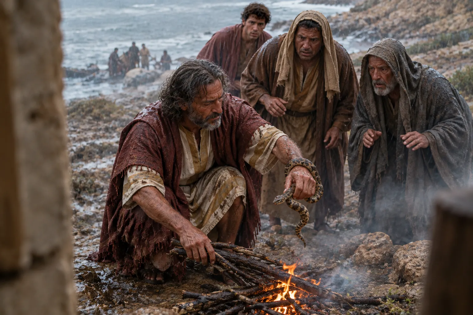 The Viper on Malta (Acts 28:3–4)